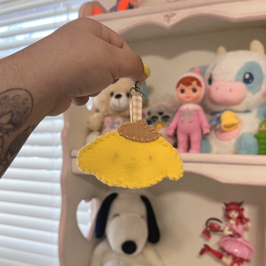 Cutie Pudding Pup Keychain