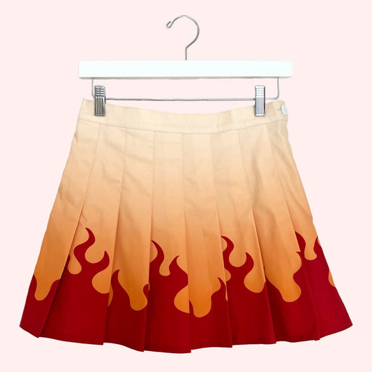 Rengoku Pleated Skirt