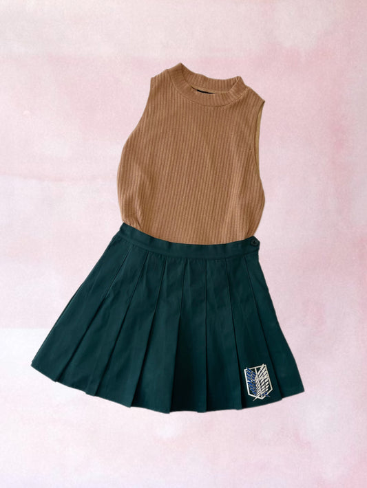 Survey Corps Pleated Skirt (SIZE UP)