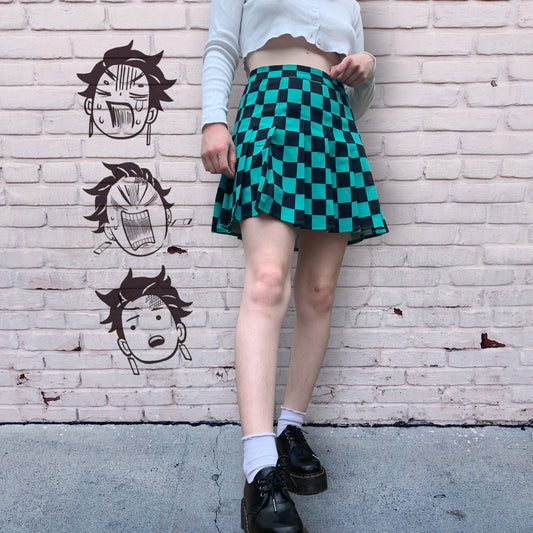 Tanjiro Pleated Skirt