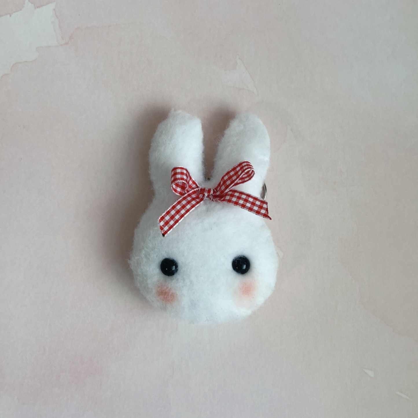 Marshmallow Plush Keychain