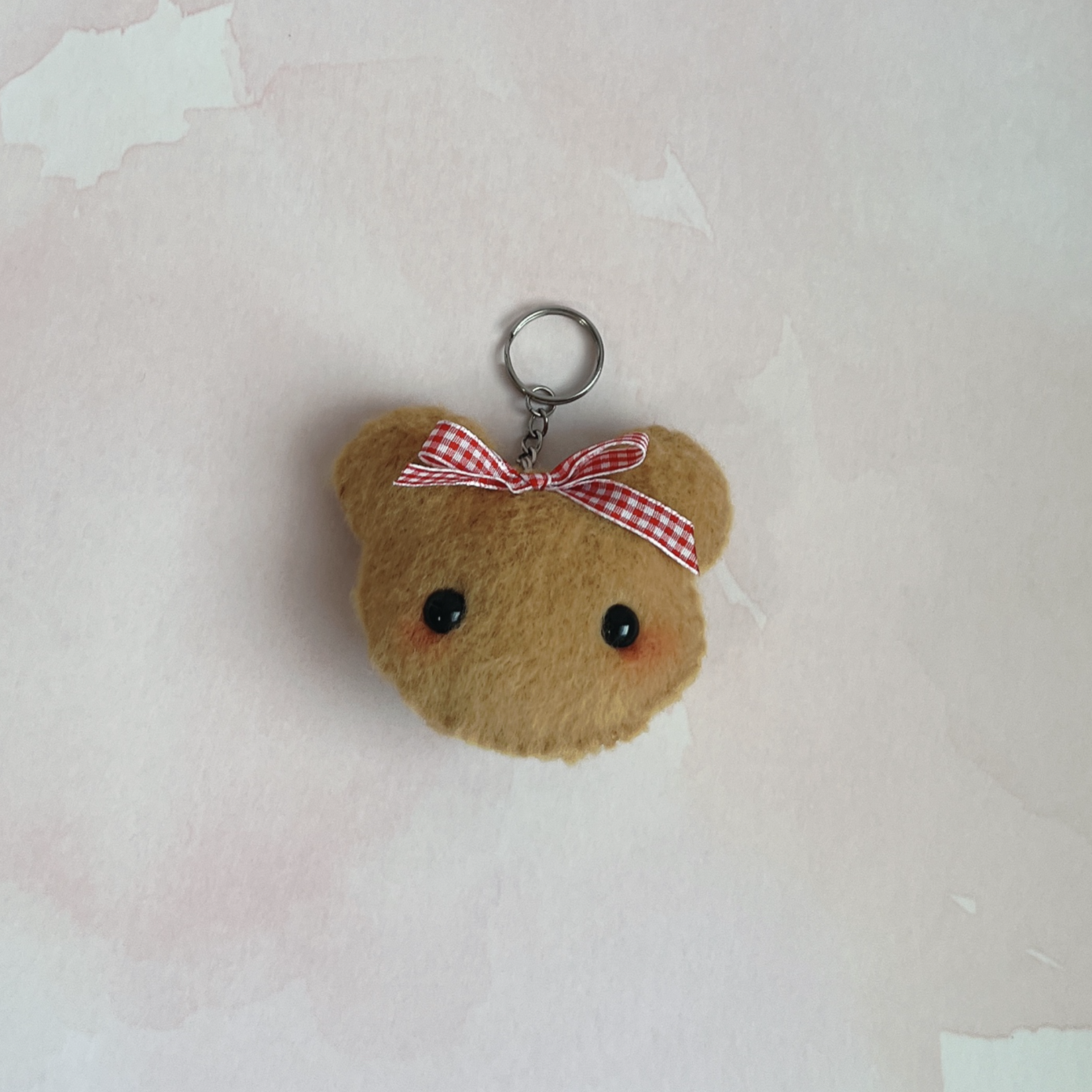 Honey Plush Keychain