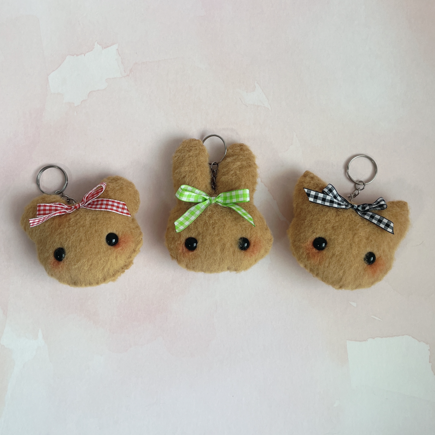 Honey Plush Keychain