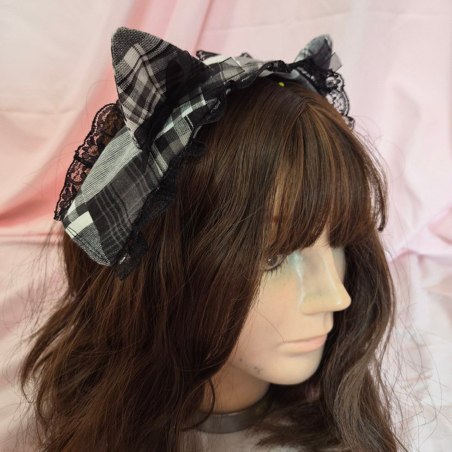 Patchwork Kitten Headdress