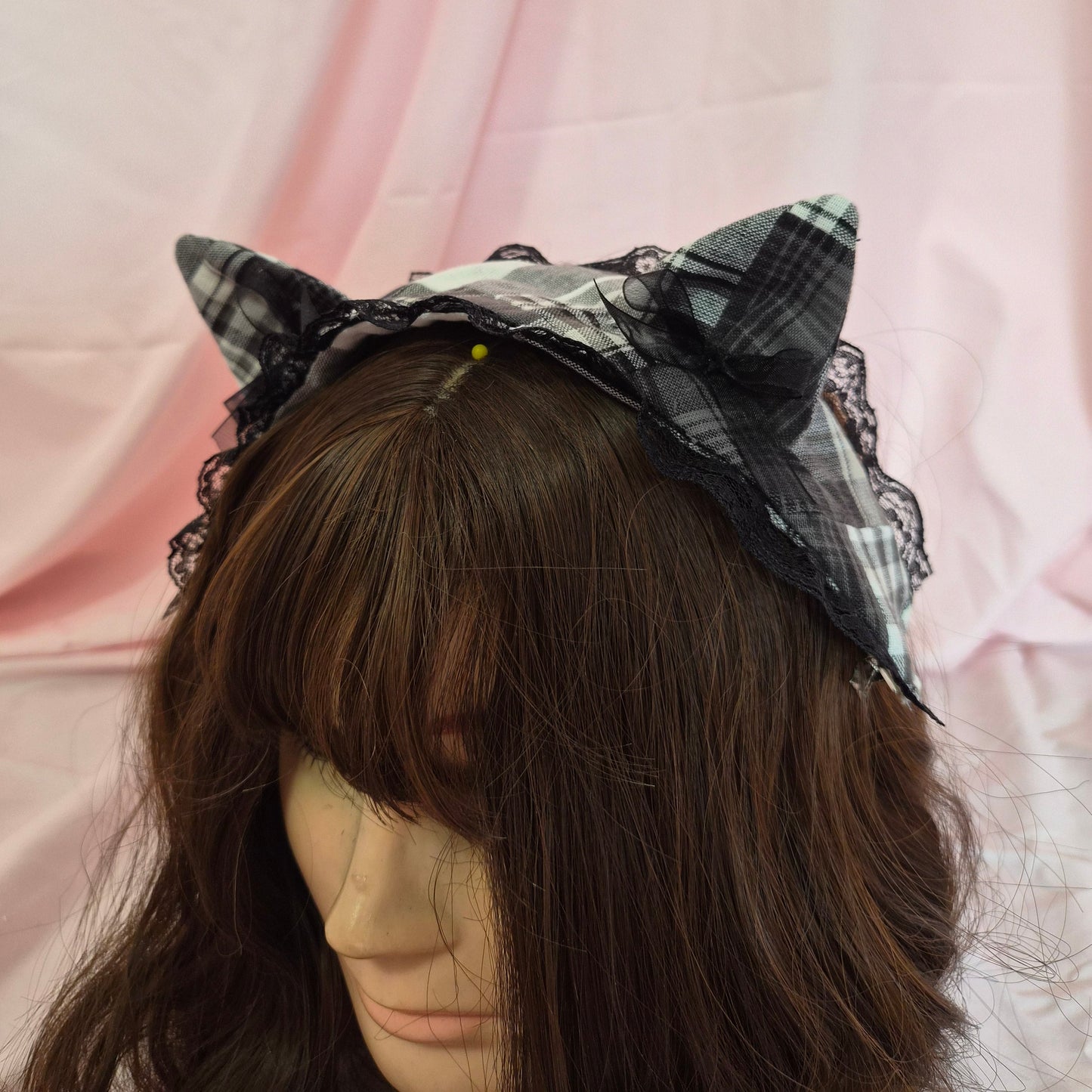 Patchwork Kitten Headdress
