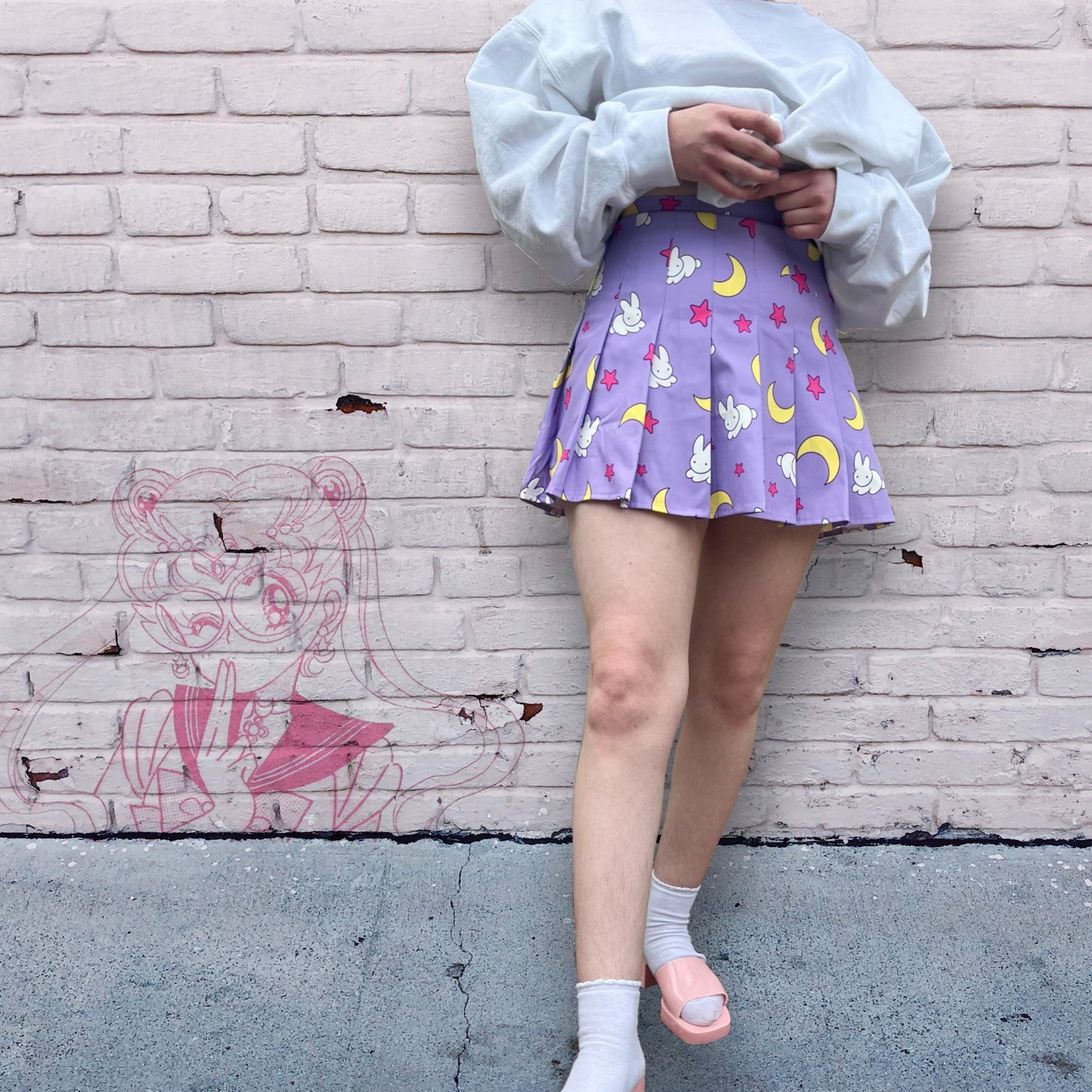 Crybaby Pleated Skirt