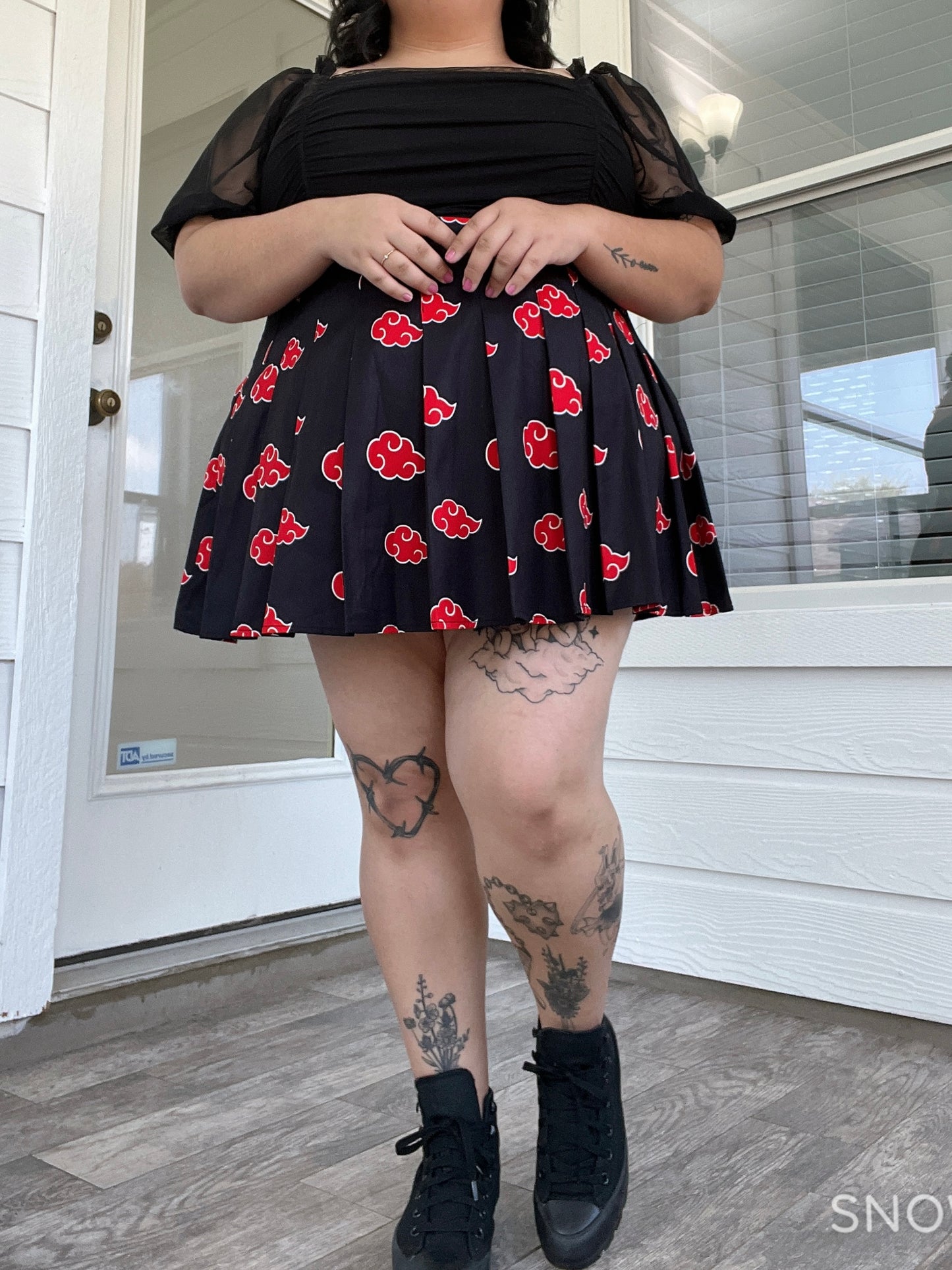 Akatsuki Pleated Skirt